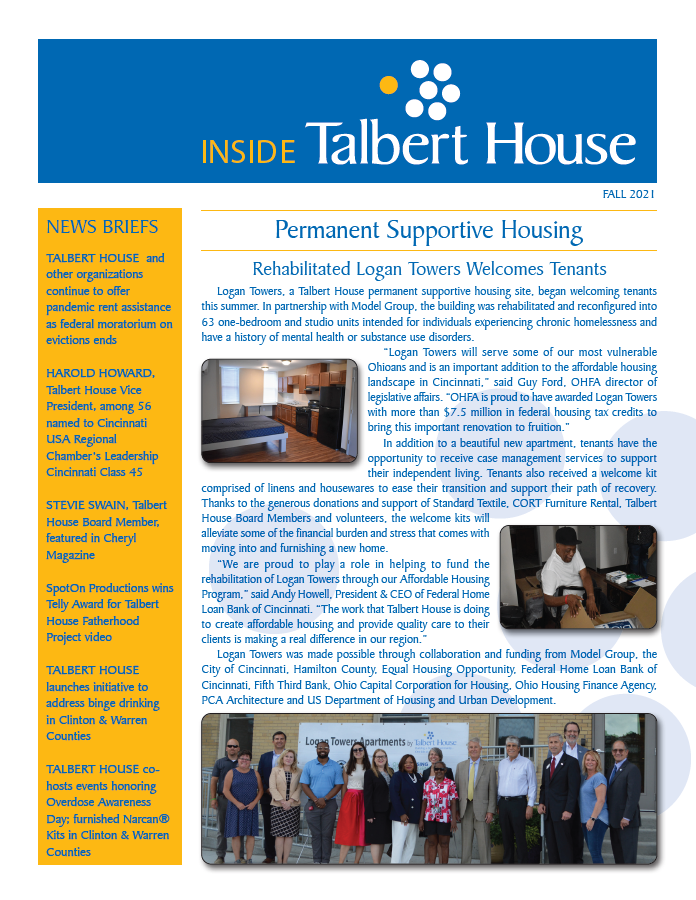 Inside Talbert House Latest Edition